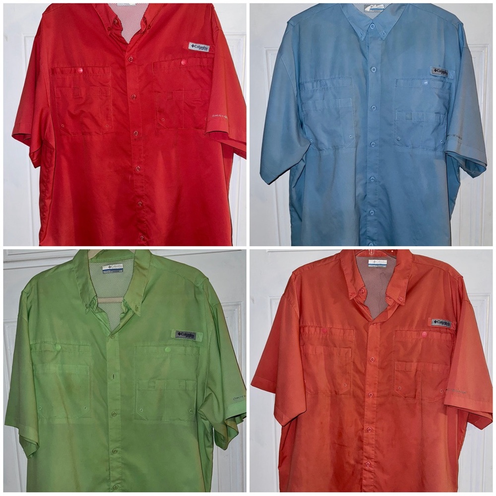 Men’s PFG Tamiami™ II Short Sleeve Shirt Sz Lg in Asst Colors